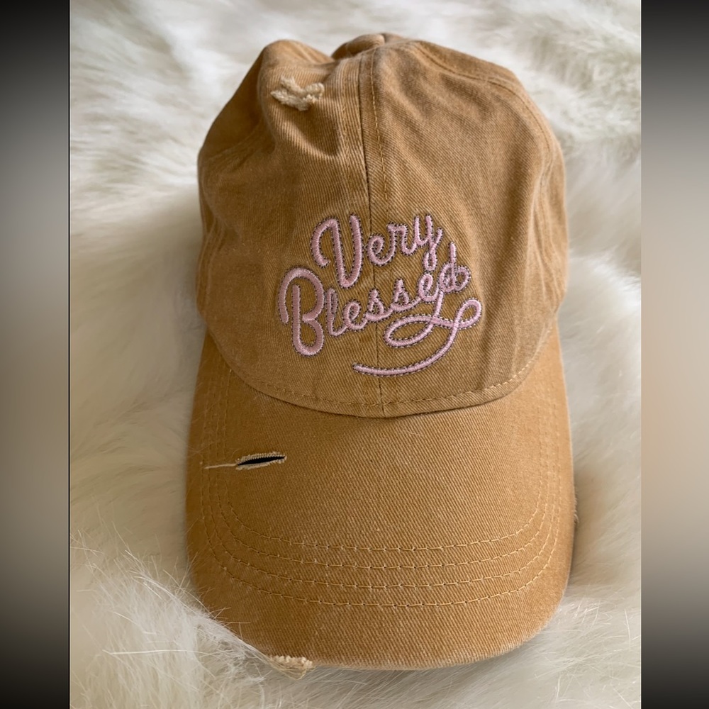 Sonoma Women’s Distressed Look Baseball Hat NWOT